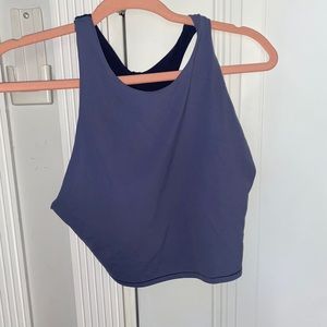 Blue Athleta Conscious Crop Large D-DD